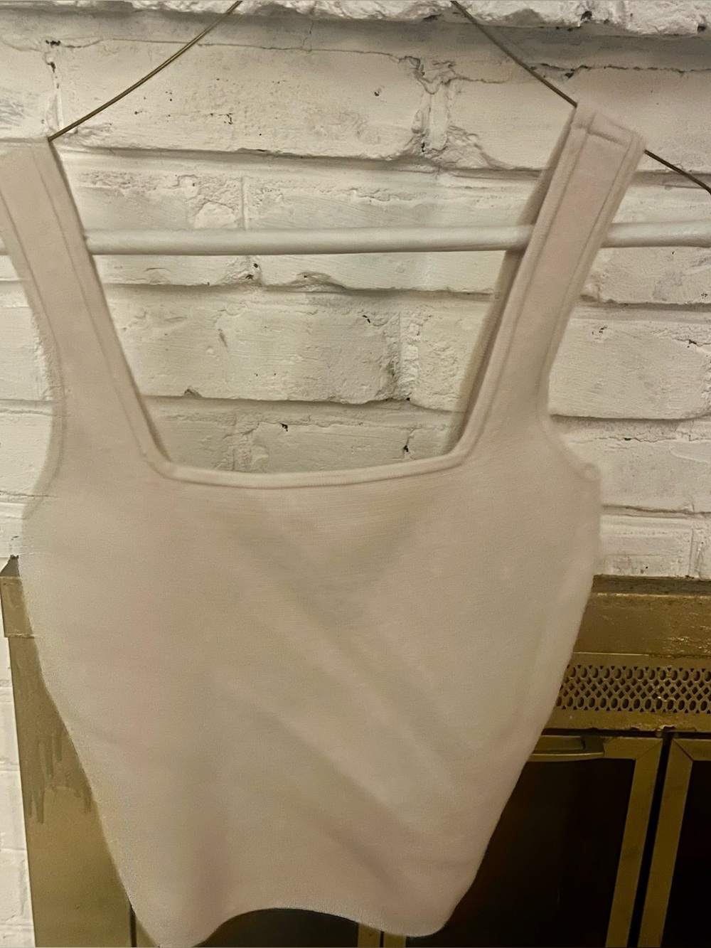 Abercrombie Soft A&F Collection Knit Square Neck Tank Top Size S